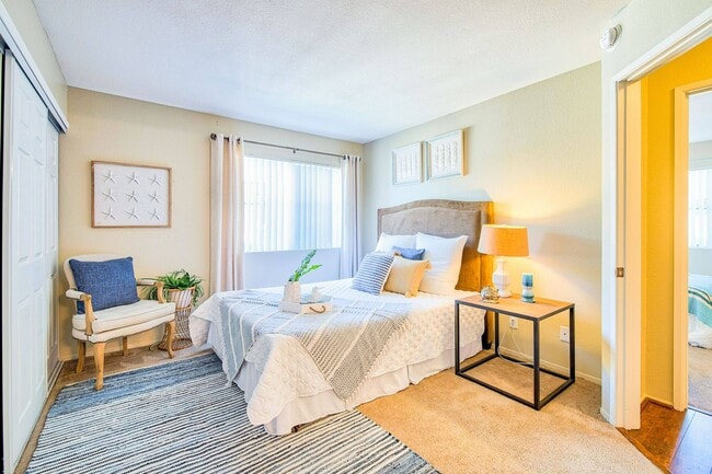 Primary Bedroom - Tuscany Hills Apartments