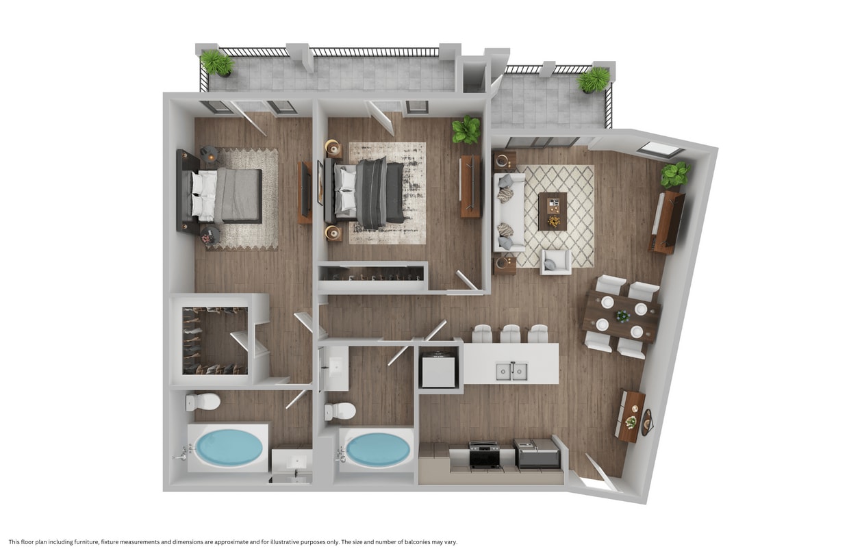 Floor Plan - The Pacific Breeze