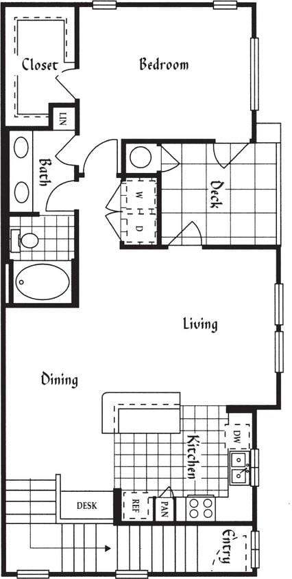 Floor Plan - The Toscana