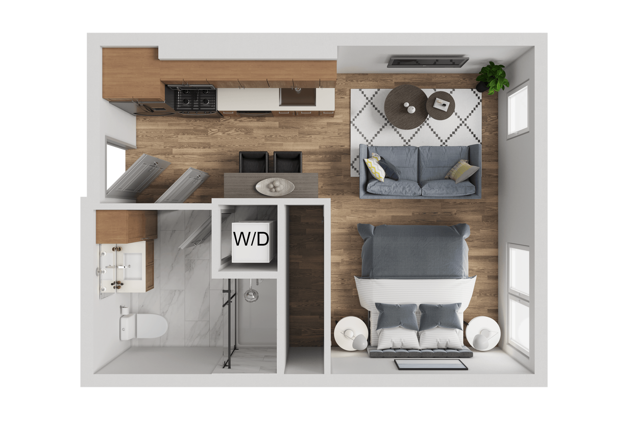 Floor Plan - Studio A