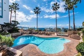 Pool below condo - 640 The Vlg Unit 312