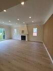 Living room with fireplace. - 1062 S Shenandoah St Apartments Unit 1062