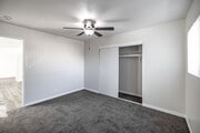 2BR, 1BA - 869SF - Second Bedroom - Courtyard Apartments