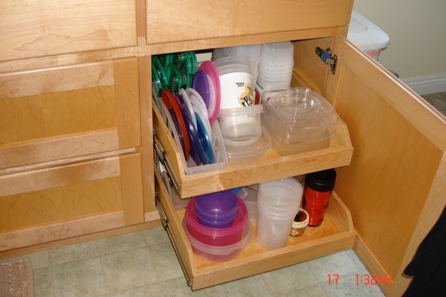 Pull out shelves - 8408 Wiley Post Ave Unit A