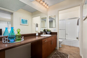 Two Bedroom Apartment Master Bath - eaves San Dimas Canyon Apartments