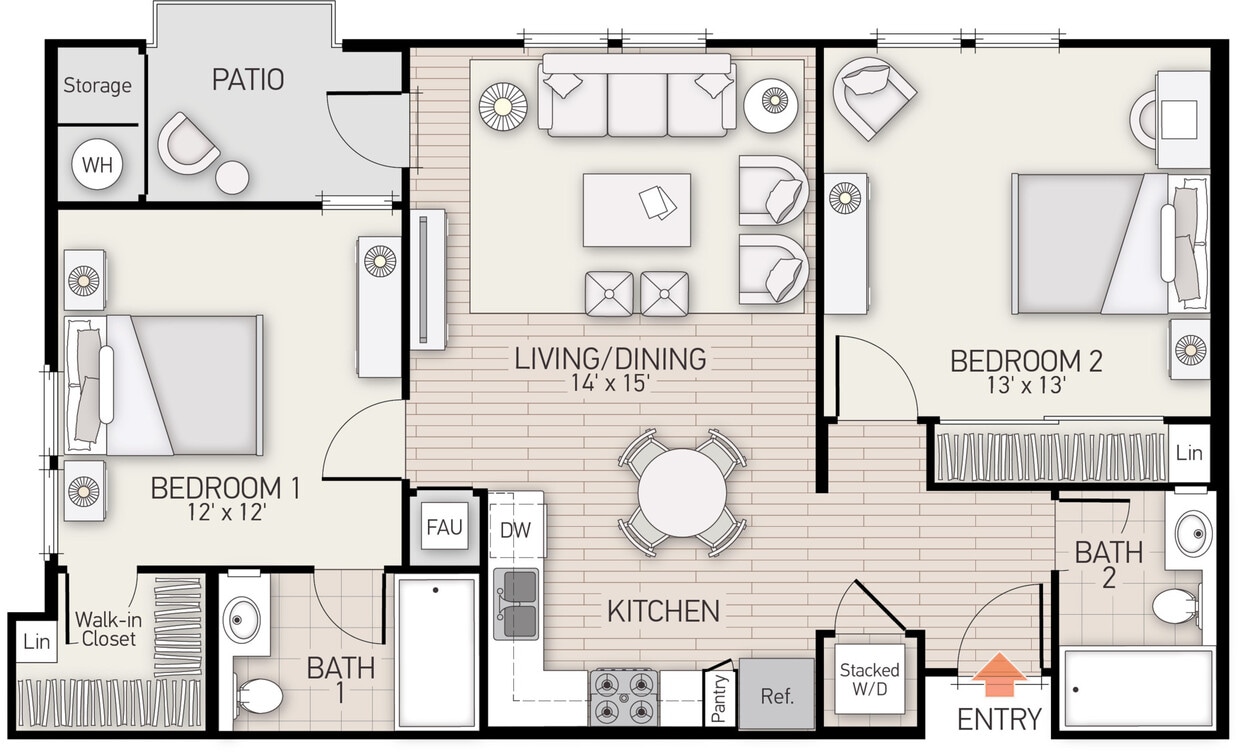Floor Plan - Posare - Plan I