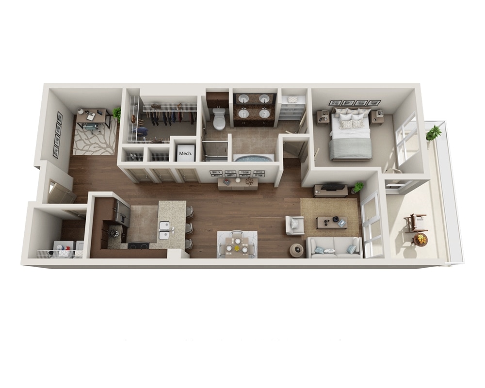 Floor Plan - Plan J (A1CD)