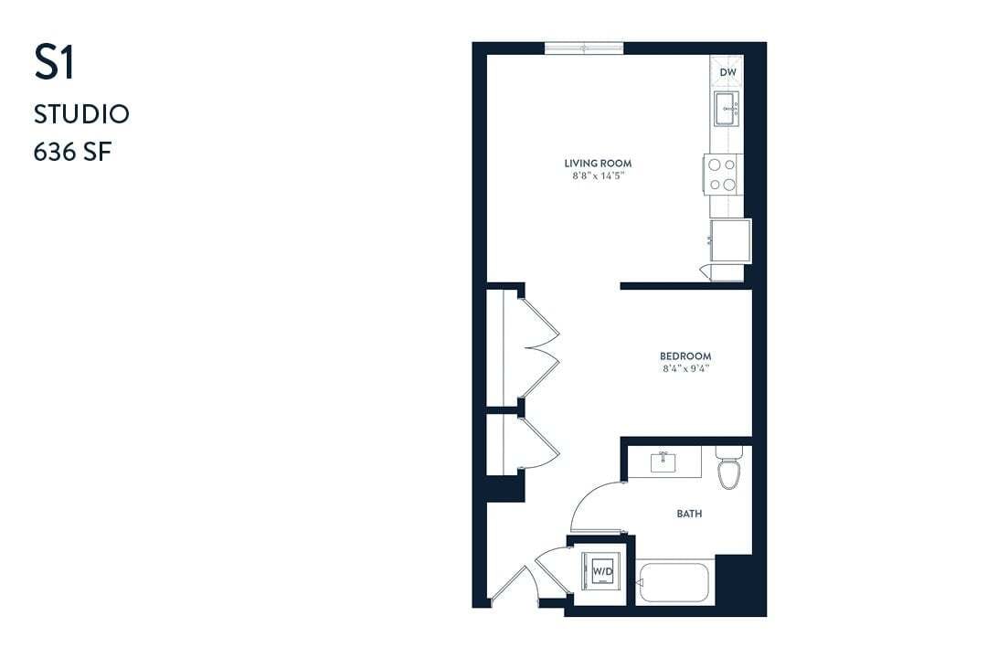 Floor Plan - Studio S1