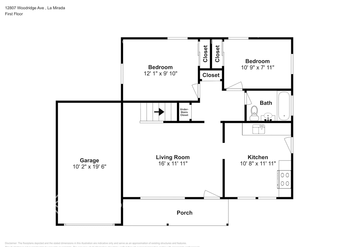 3D Tour - 12807 Woodridge Ave House
