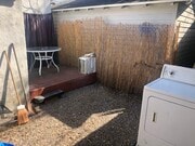 fenced Back yard - 10742 Palms Blvd