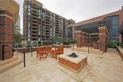 Outdoor Common Area with Firepit - 500 W Harbor Dr Condo Unit 922