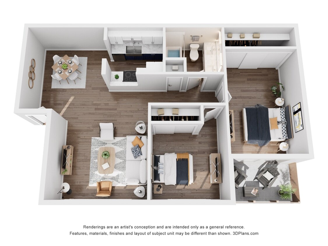 Floor Plan - The Bluffs