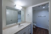 1BR, 1BA - 620SF - Bathroom - Cedar Creek Senior Apartments 55+