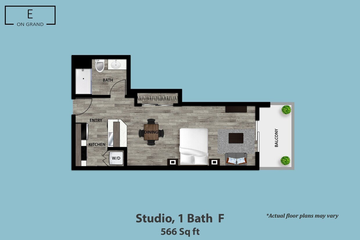 Floor Plan - Studio F