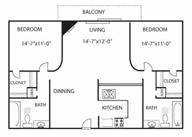 Floor Plan - The Maltese Falcon - Quartz