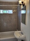 granite faced bathroom - 3020 E 17th St House