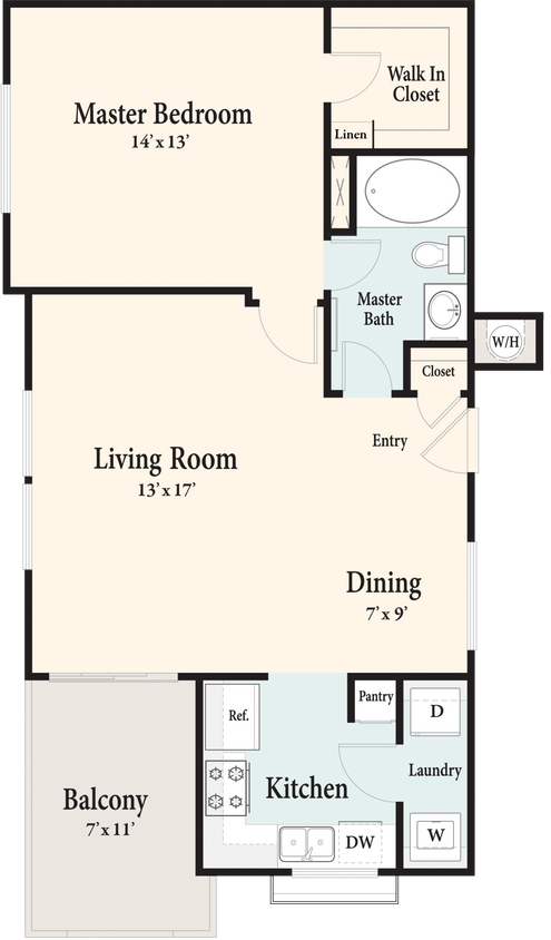 Floor Plan - The Alderbrook