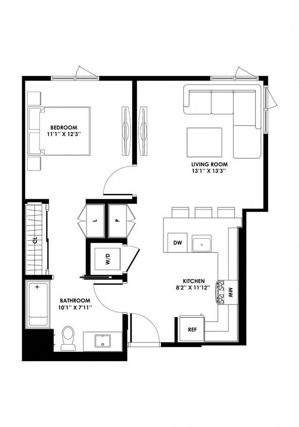 Floor Plan - 1D-1