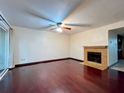 Living Room view of Italian Marble Fireplace - 1328 9th St