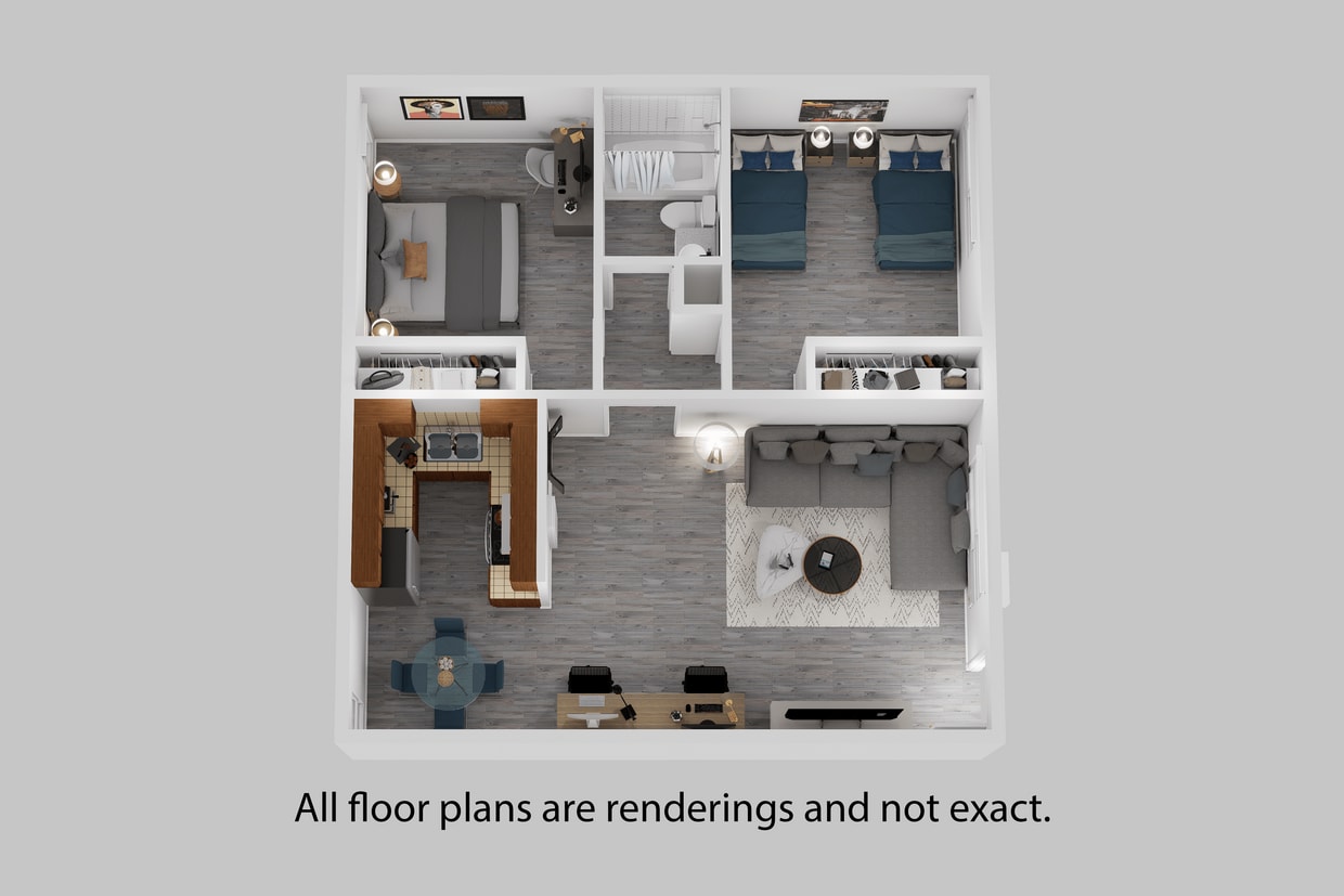 Floor Plan - 2 Bedroom