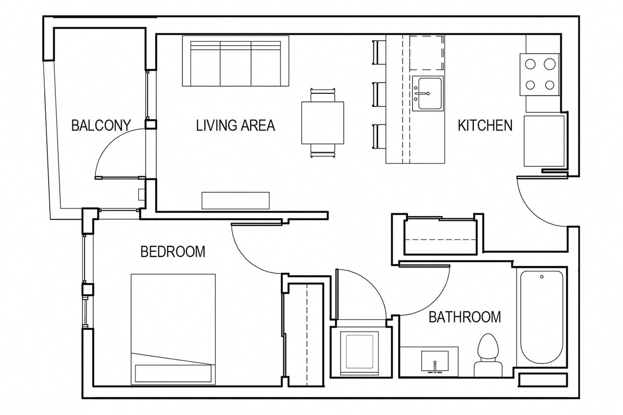 Floor Plan - 1A2