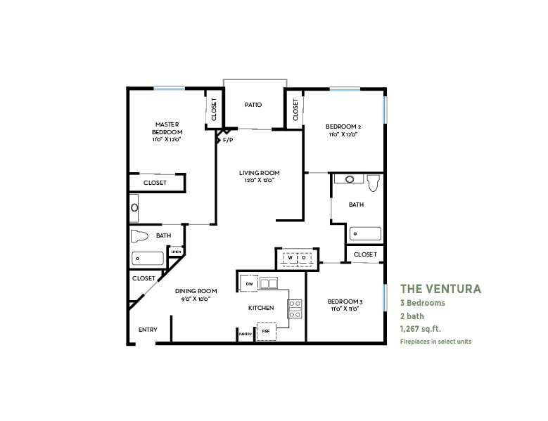 Floor Plan - Ventura