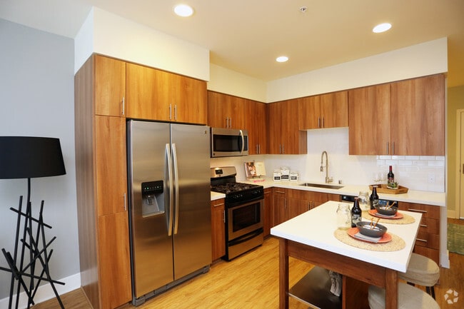 1 Br, 1 Ba-Kitchen - The Adeline