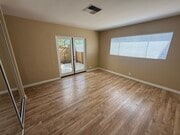 Master bedroom has French doors leading to a private patio, and en suite bathroom. - 1450 E Granvia Valmonte