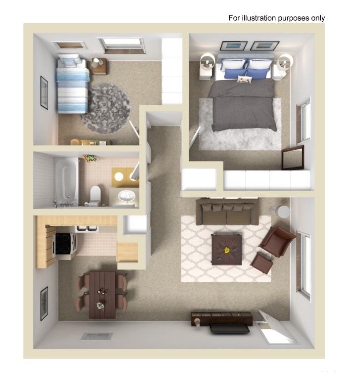 Floor Plan - 2 Bedroom
