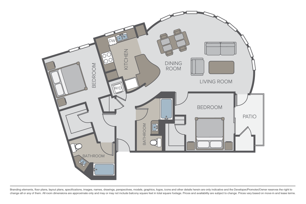 Floor Plan - Rodeo Drive