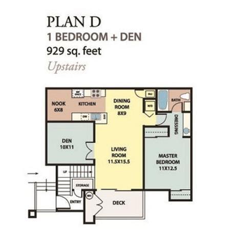 Floor Plan - Plan D Upstairs