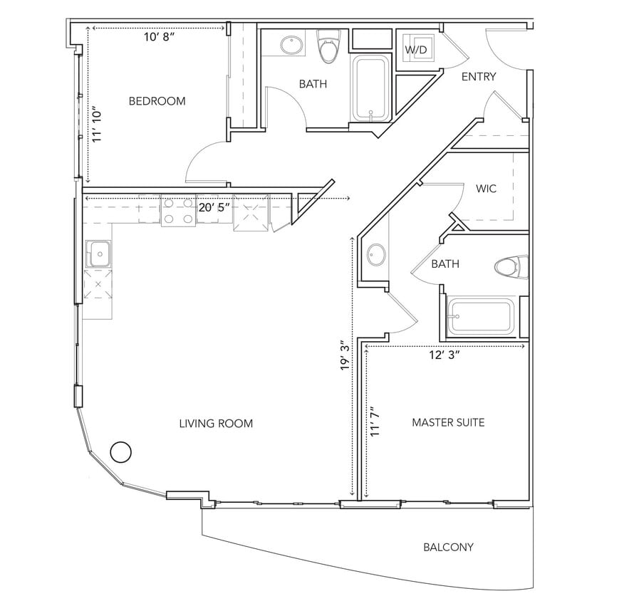 2D.jpg - Two Bedroom