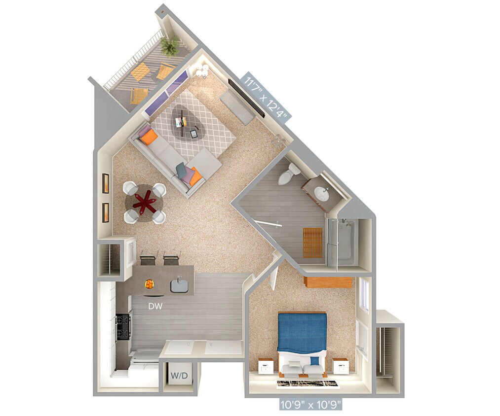 Floor Plan - S1-2-686sq
