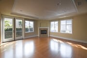 Living Room with Fireplace - 2212 Marshallfield Ln Townhome