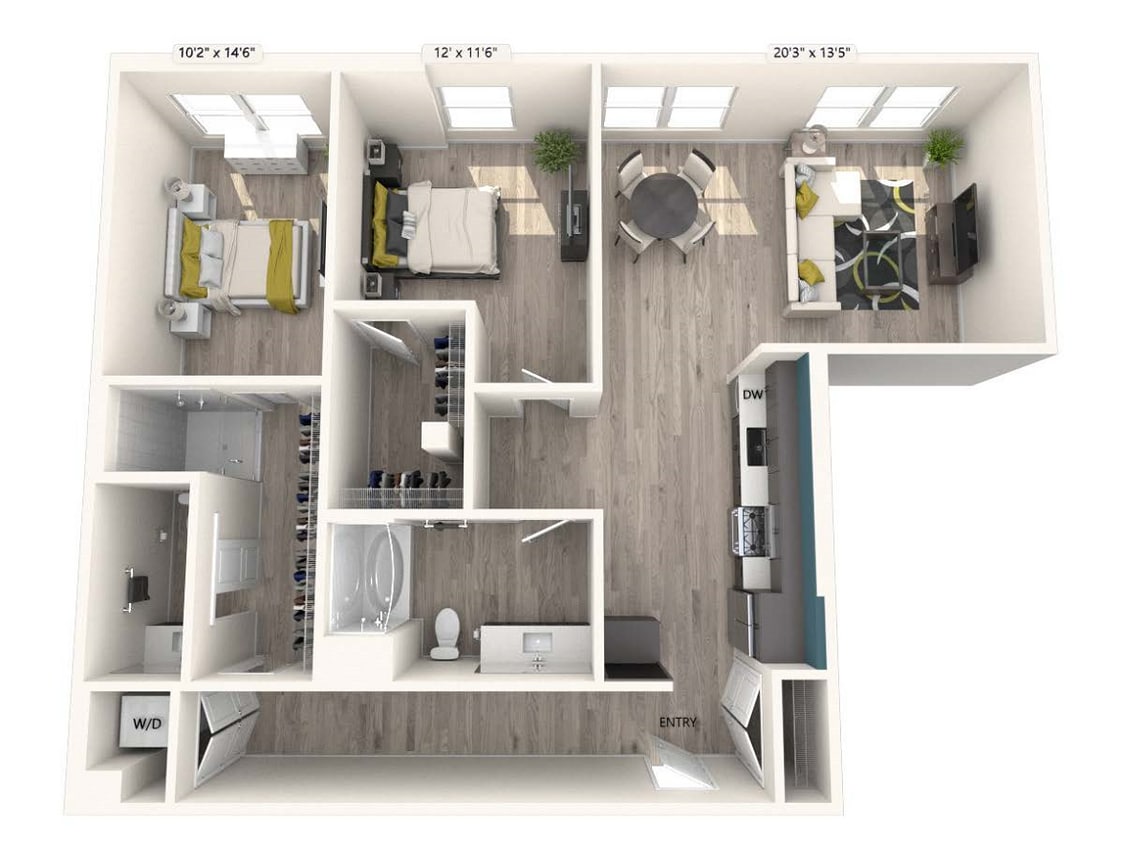 Floor Plan - B10V-FinishII-Unit262