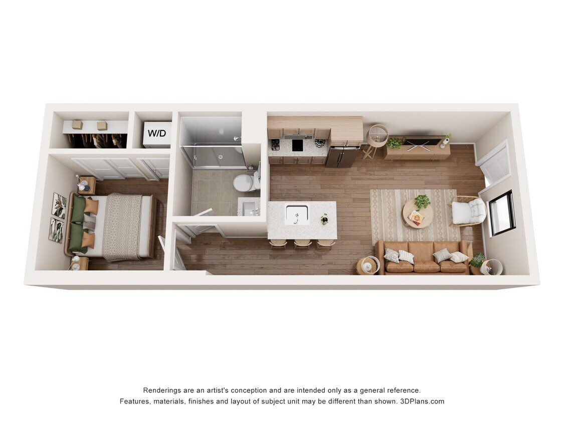 Floor Plan - A1 Patio