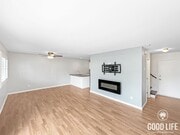 Photo - Spacious 2B/1.5BA Condo in Bay Park! Reserved Parking, Balcony, Fireplace Display & Pool! Unit 2