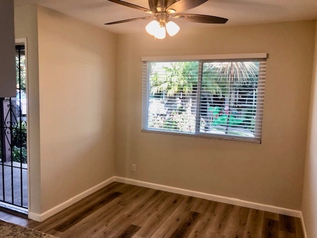 Dining Room - New Blinds, Windows and Ceiling Fan - 16181 Ganges Lane #2, Huntington Beach, CA 92647 Unit #2