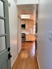 Entry hall with washer/dryer unit and linen closet - 1615 Shell Ave