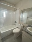 Studio 185 Sqft Bathroom - Hillcrest Inn Apartments