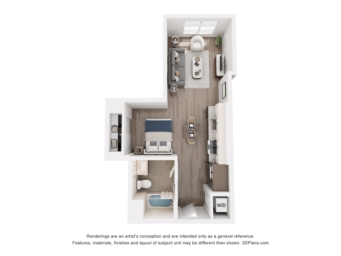 Floor Plan - T - Studio