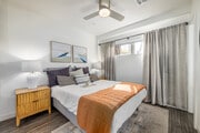 1BR, 1BA - 375SF - Bedroom - Santa Monica Palms