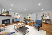 Large living room - 927 21st St Condo Unit Santa Monica 3 bedroom