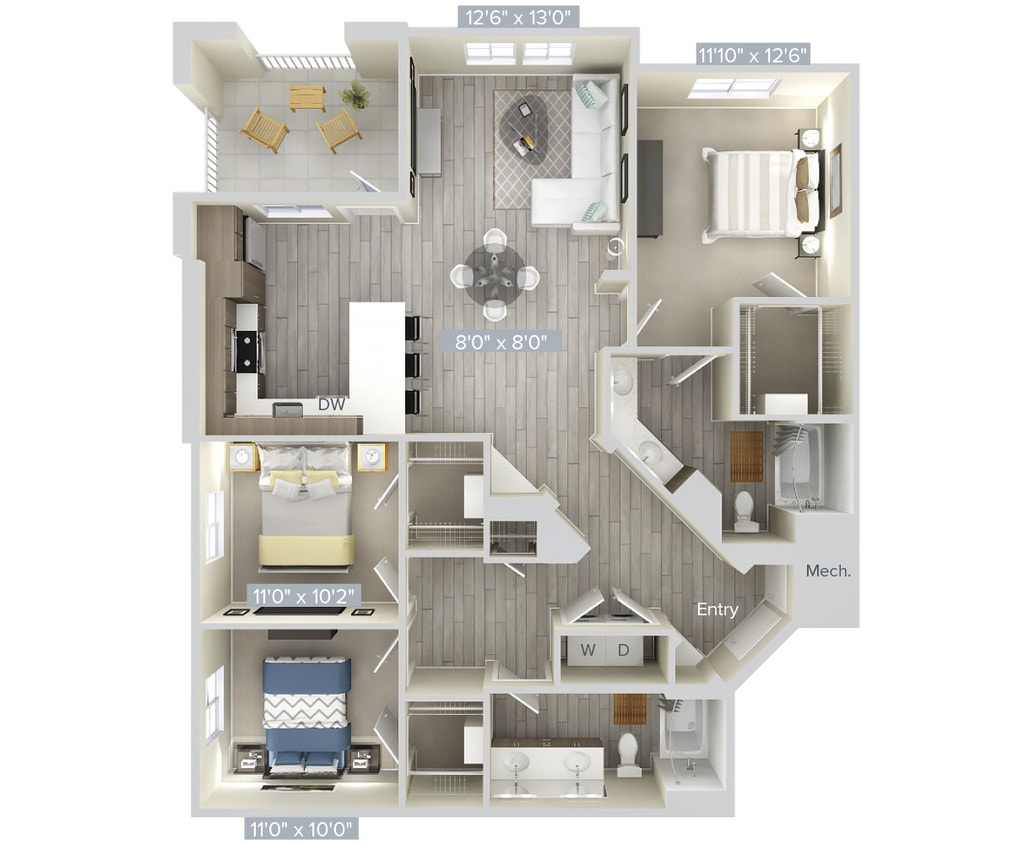 Floor Plan - C1-1442-2