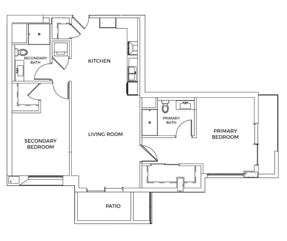 Floor Plan - Tiger Lily