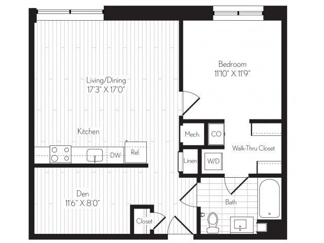 A14D One Bedroom - A14D