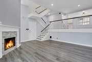 Living Room - 9000 Vanalden Ave Townhome
