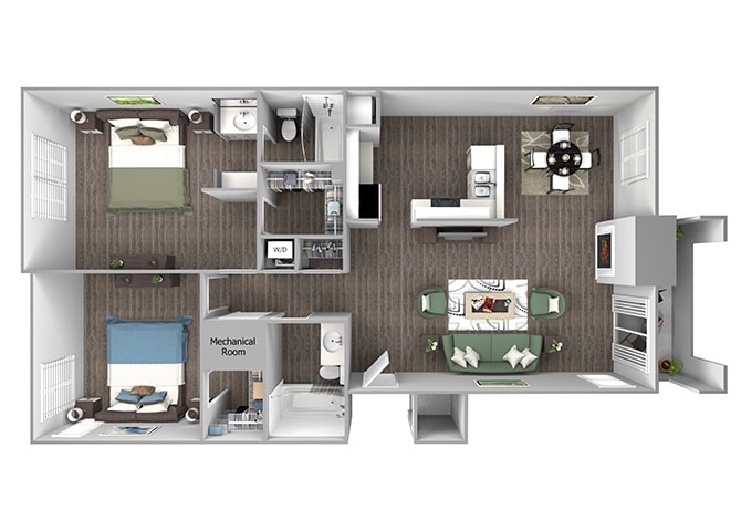 Floor Plan - B5 (Baker)
