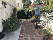 Front outdoor patio - 1426 Allesandro St Unit Mediterranean Duplex