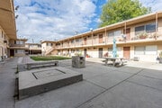 Courtyard - AJ Apartments